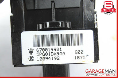 14-17 Maserati Ghibli Dash Headlight Ambient Light Switch Adjustment Control OEM