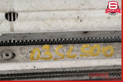 03-08 Mercedes R230 SL550 Engine Radiator A/C AC Oil Cooling Condenser Assy
