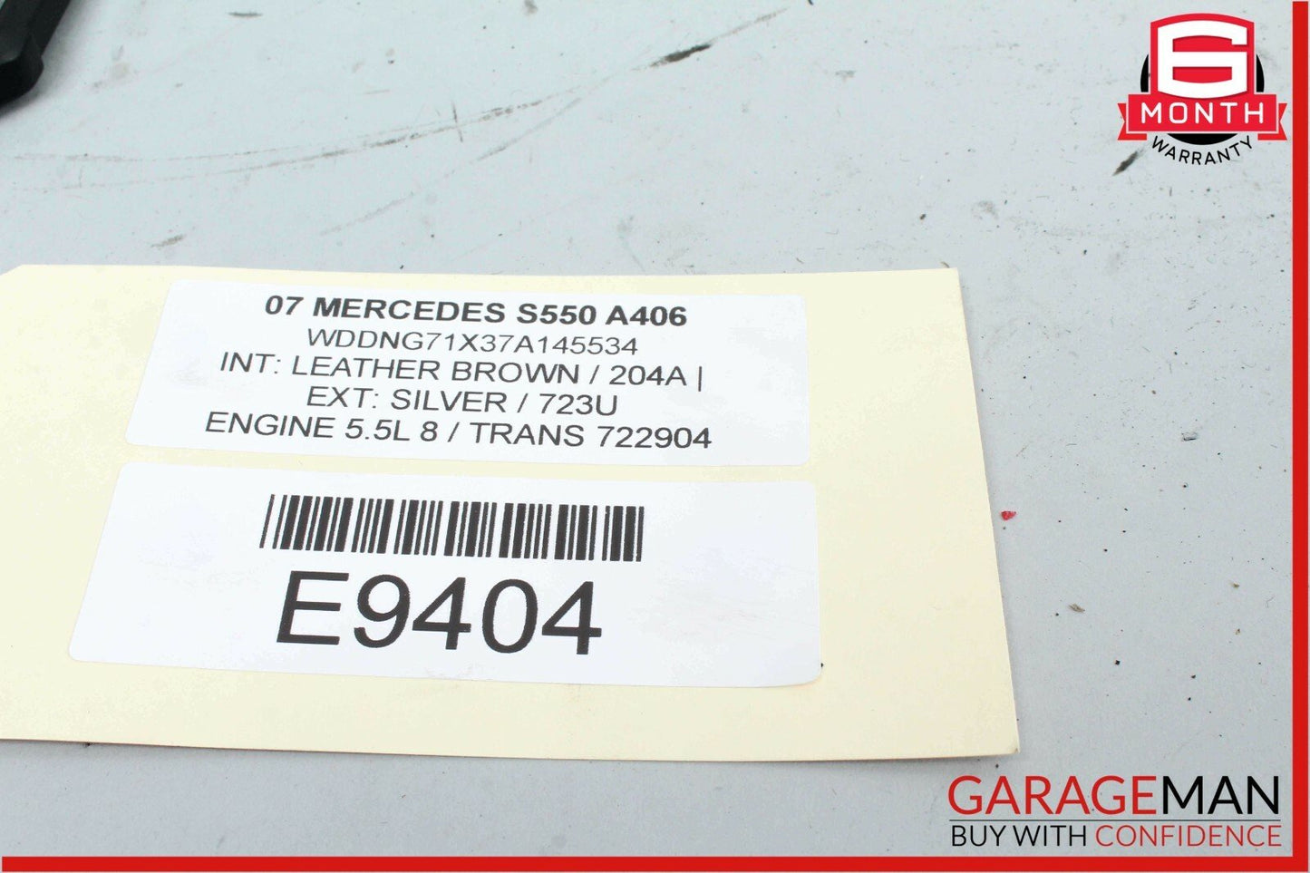 07-13 Mercedes W221 S500 S350 Dash Console CD Player Cover Trim Panel OEM