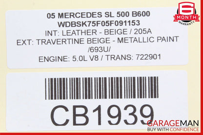 03-11 Mercedes E350 CLS500 Rear Left / Right Side Suspension Upper Control Arm