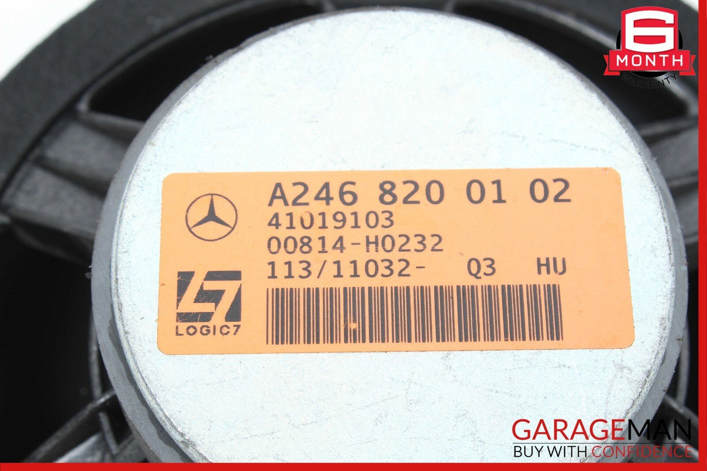 08-18 Mercedes W212 E350 C250 CLS550 Door Audio Speaker Logic 7 Set of 2 Pc OEM