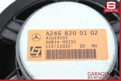 08-18 Mercedes W212 E350 C250 CLS550 Door Audio Speaker Logic 7 Set of 2 Pc OEM