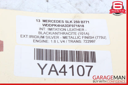 12-16 Mercedes R172 SLK250 Rear Right or Left RWD Driveshaft Drive Axle CV Shaft