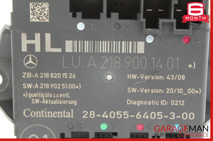 08-15 Mercedes W204 C250 Rear Left Driver Side Door Control Module Q1 OEM
