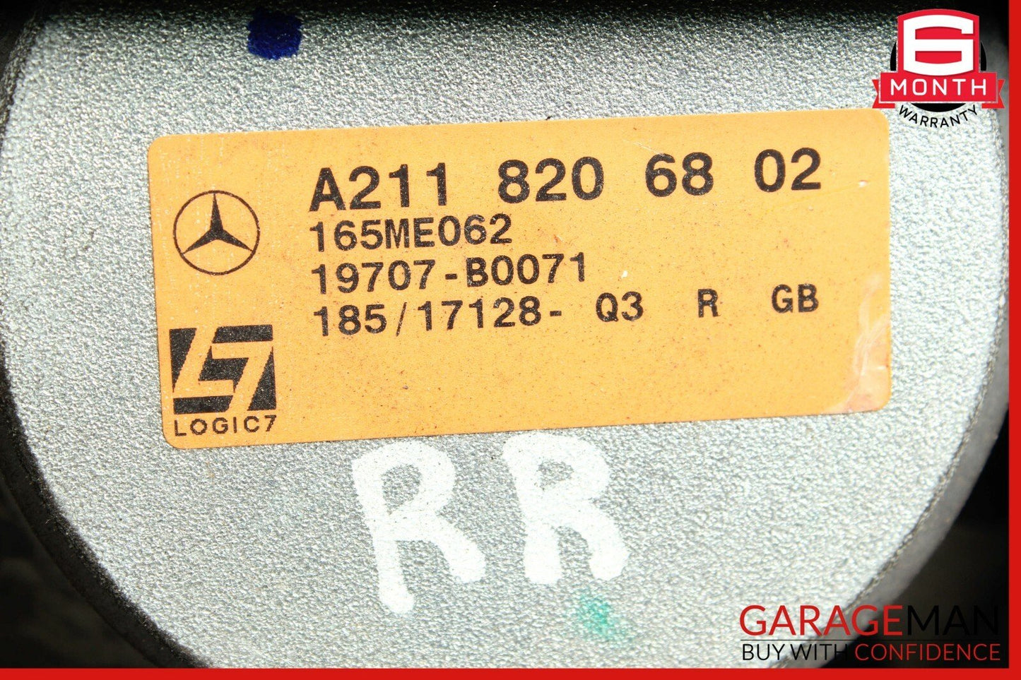 07-09 Mercedes W211 E350 E550 Rear Left & Right Side Door Audio Sound Speakers