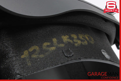 12-20 Mercedes R172 SLK350 SLK250 Steering Column Cover Boot Trim Black OEM