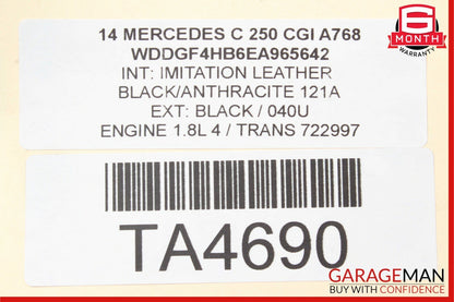 12-15 Mercedes C250 SLK250 7G Tronic Automatic Transmission Assembly 722 997