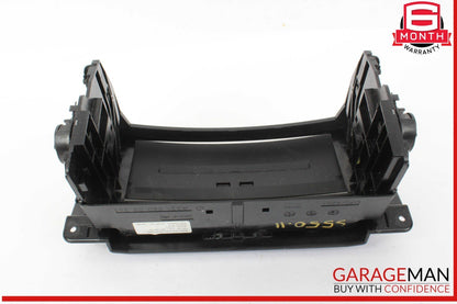 07-13 Mercedes W221 S550 Center Console Dashboard CD Player Trim Cover Gray OEM