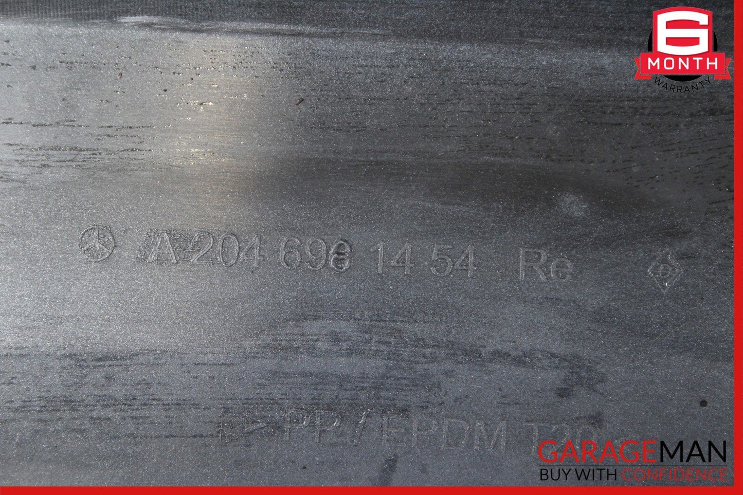 08-14 Mercedes W204 C250 C300 Sport Right Side Skirt Rocker Panel Moulding Gray