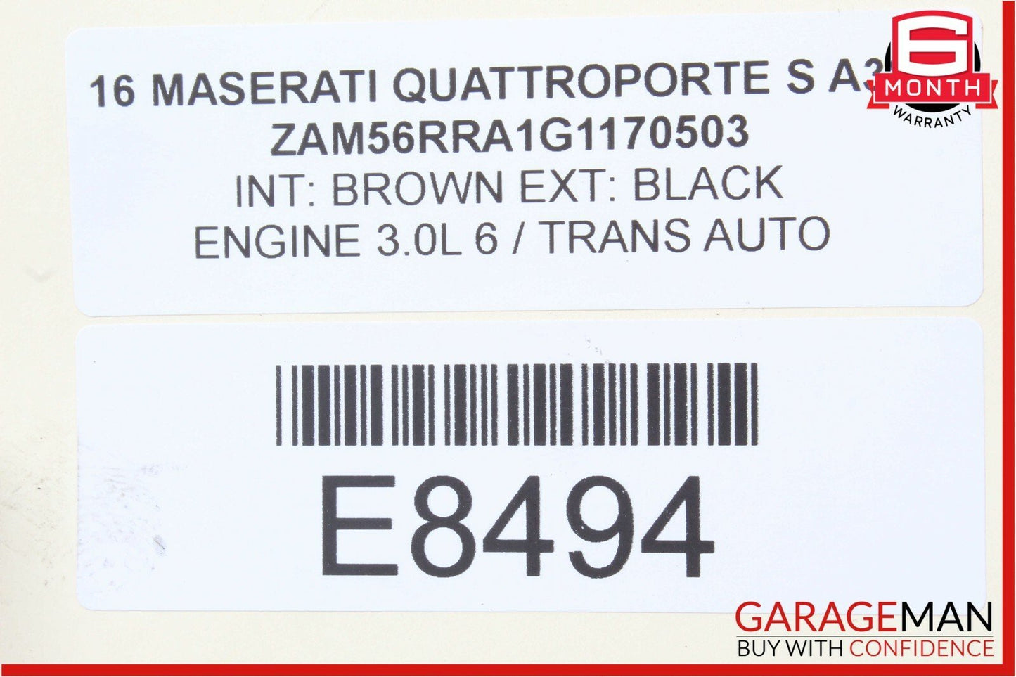 14-18 Maserati Quattroporte Front Propeller Drive Axle Shaft Driveshaft OEM