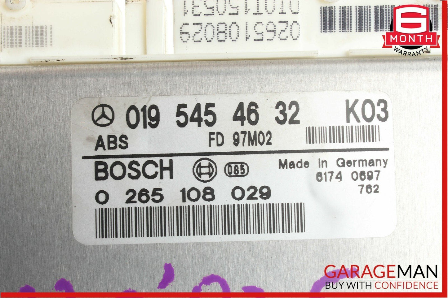 98-00 Mercedes W202 C230 C280 ABS ESP Anti Lock Brake Control Module Unit OEM
