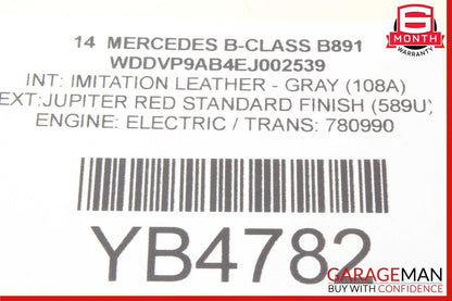 08-11 Mercedes W204 C300 C250 Right Side Exterior Door Handle Front or Rear OEM