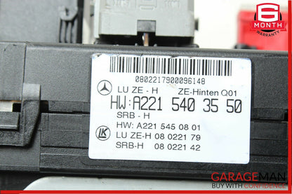 07-09 Mercedes W221 S550 CL550 CL65 AMG Rear Trunk SAM Fuse Box Module Assembly
