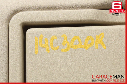 08-14 Mercedes W204 C250 C300 C350 Right Side Sunvisor Sun Visor Beige OEM