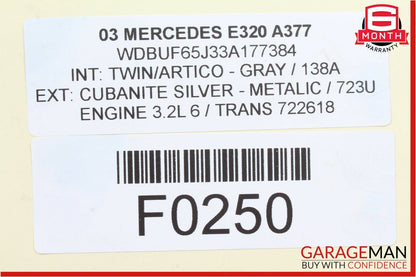 03-09 Mercedes W211 E350 E320 E500 Front Right Side Door Lock Latch Actuator OEM