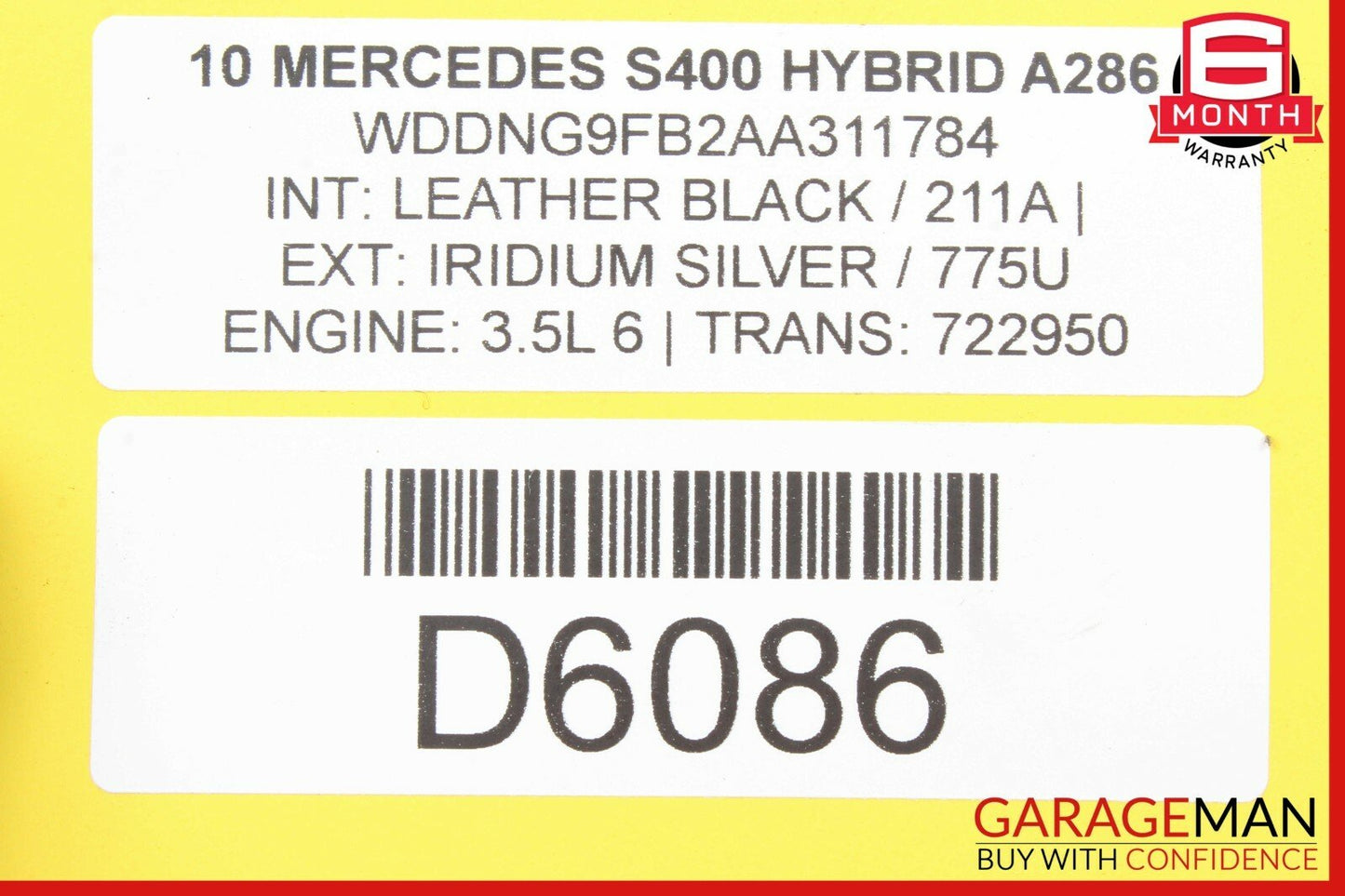 10-13 Mercedes W221 S400 S550 S600 Rear Sam Fuse Relay Box Control Module OEM