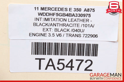 10-16 Mercedes W212 E350 CLS400 Front Left RWD Wishbone Suspension Control Arm