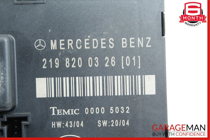 06-11 Mercedes W219 CLS550 CLS55 AMG Rear Right Side Door Control Module OEM