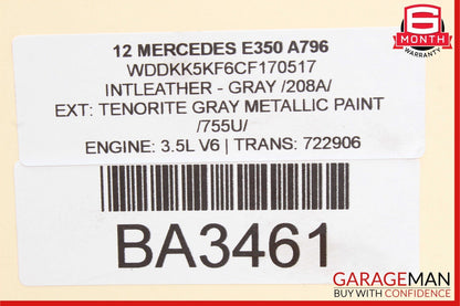 12-18 Mercedes W212 E350 SLK350 Engine Motor Brake Vacuum Pump 2762300265 OEM