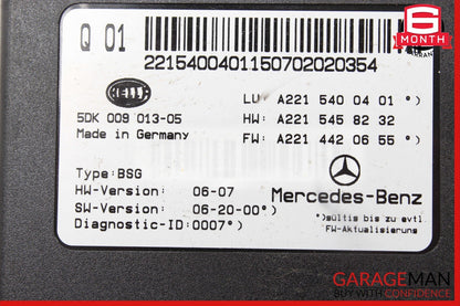 07-14 Mercedes W216 CL550 Electric Power Supply Control Fuse Box Module Unit OEM