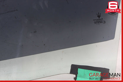 03-13 Maserati Quattroporte M139 Front Right Side Door Window Glass OEM