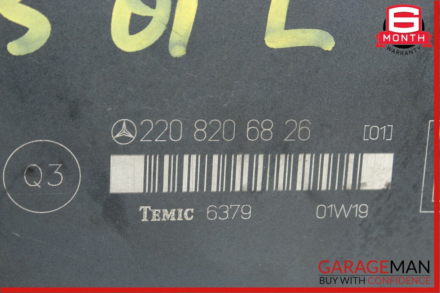 00-06 Mercedes W220 S500 S55 AMG Front Left Side Seat Controller Module Unit