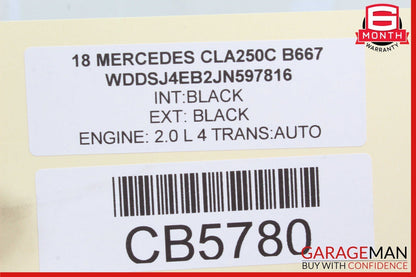 14-18 Mercedes W117 CLA250 CLA180 Rear Left Side Trailing Lower Control Arm