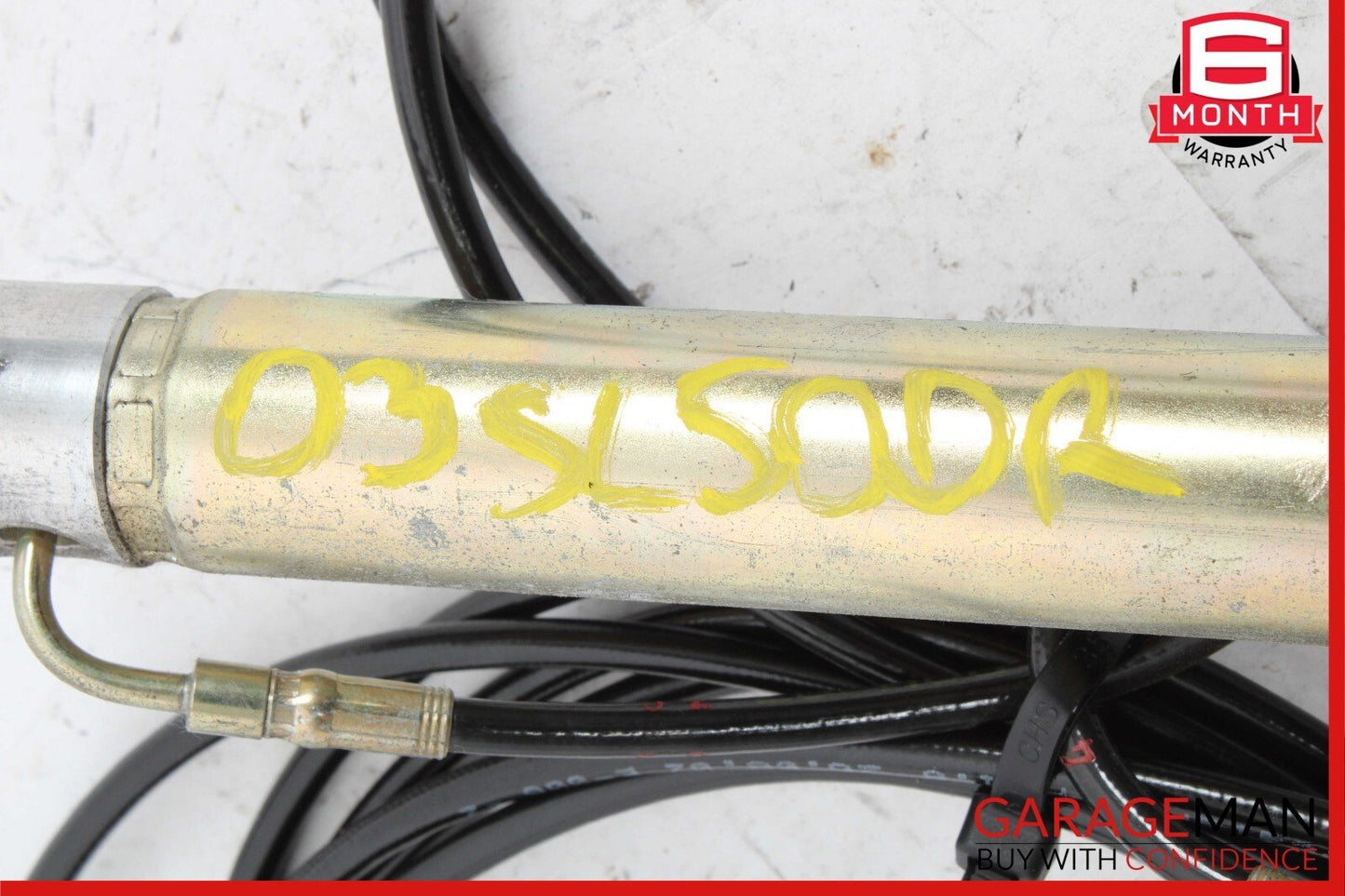 03-12 Mercedes R230 SL500 SL600 Convertible Roof Right Load Assist Cylinder OEM