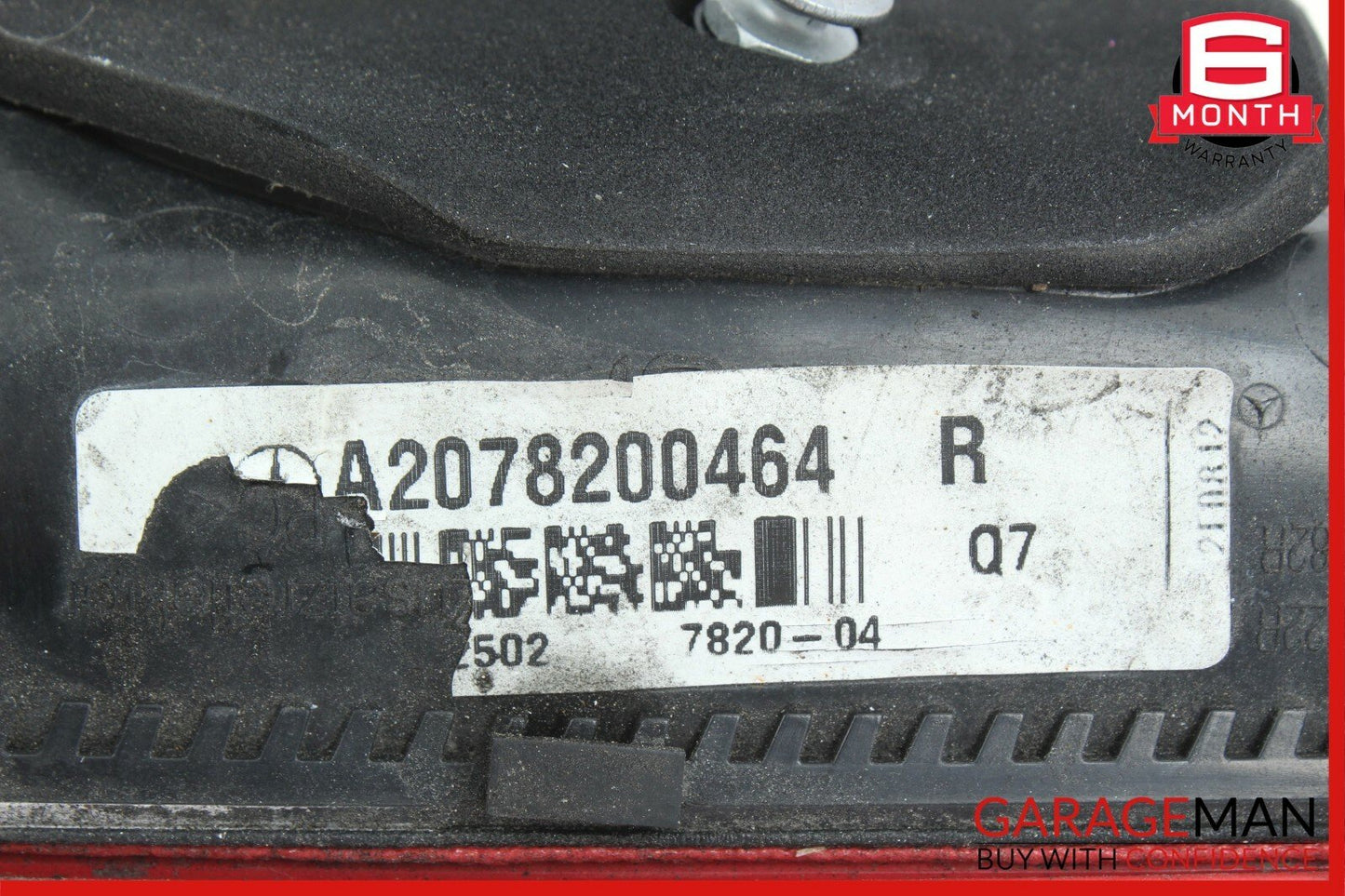 10-13 Mercedes W212 E350 E250 Inner Tail Light Lamp Rear Right Passenger Side