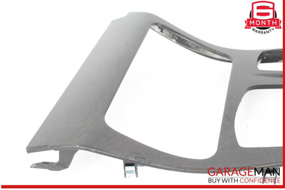 11-16 BMW 528i 535i 550i F10 Front Upper Center Console Trim Cover Bezel Panel