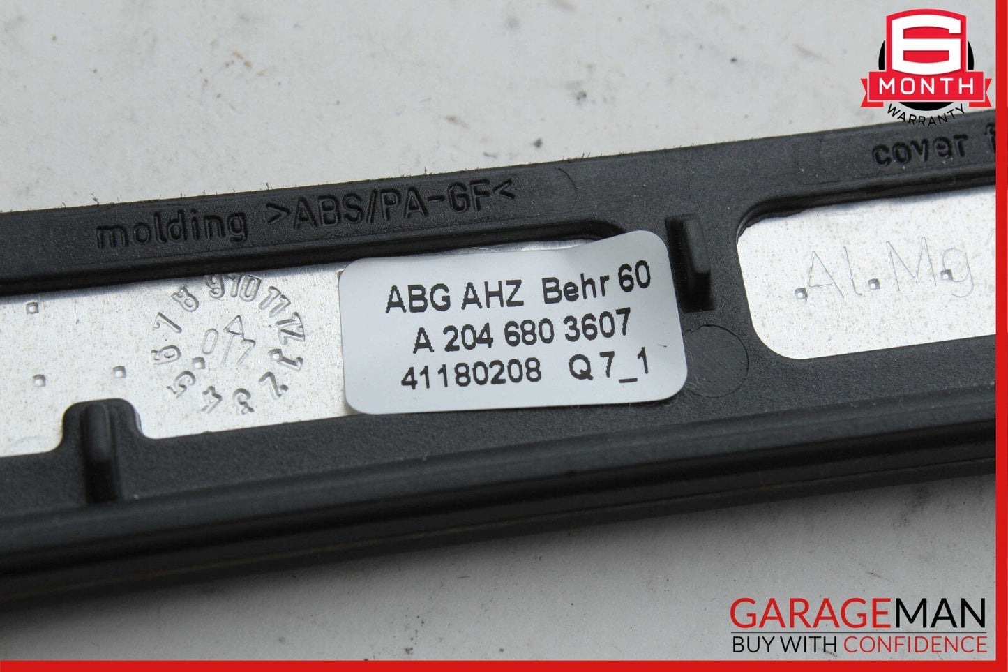 08-11 Mercedes W204 C350 Climate Control Surround Trim Cover Panel OEM