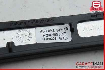 08-11 Mercedes W204 C350 Climate Control Surround Trim Cover Panel OEM