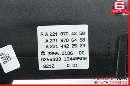 07-13 MERCEDES W221 S550 CL550 S63 AMG A/C AC HEATER CLIMATE CONTROL SWITCH OEM