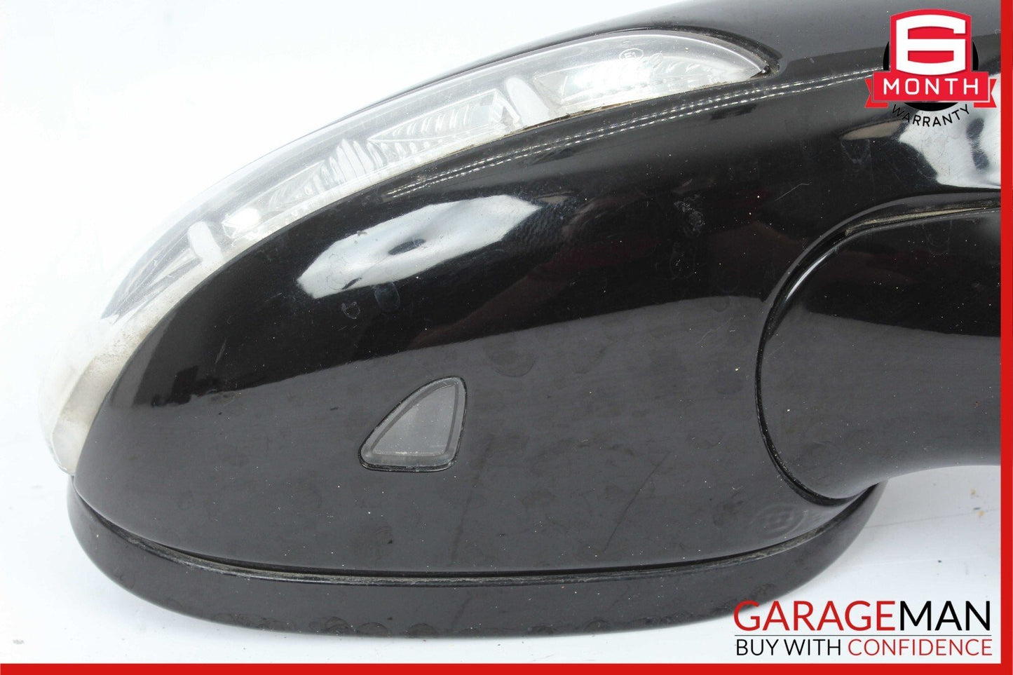07-09 Mercedes W221 S550 S600 Right Side Mirror Door Rear View Black OEM