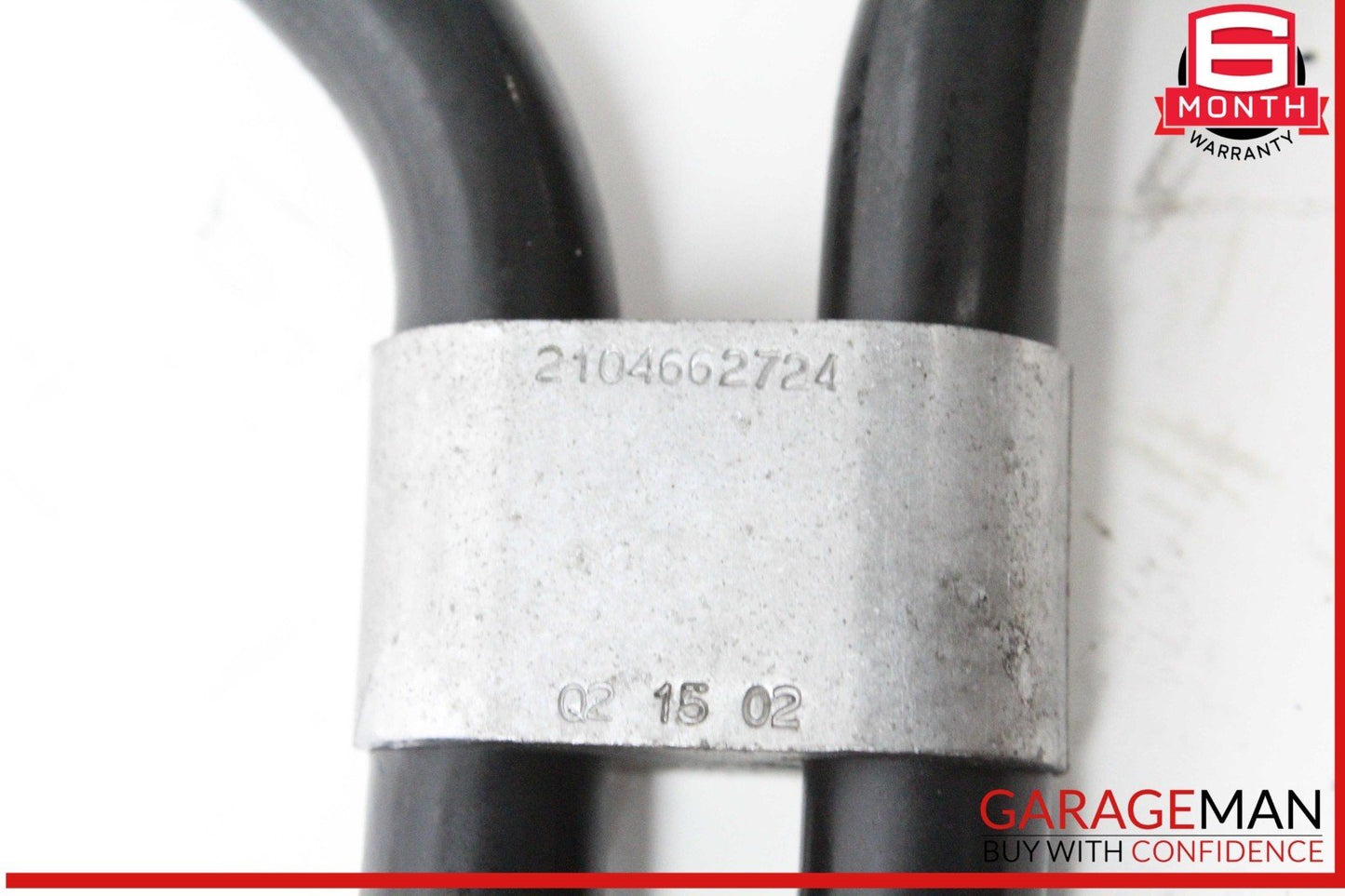 96-02 Mercedes W210 E320 Power Steering Oil Cooler Hose 2104662724 OEM