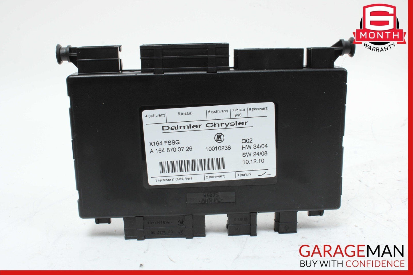 07-12 Mercedes X164 GL450 GL550 3rd Third Seat Row Power Folding Control Module