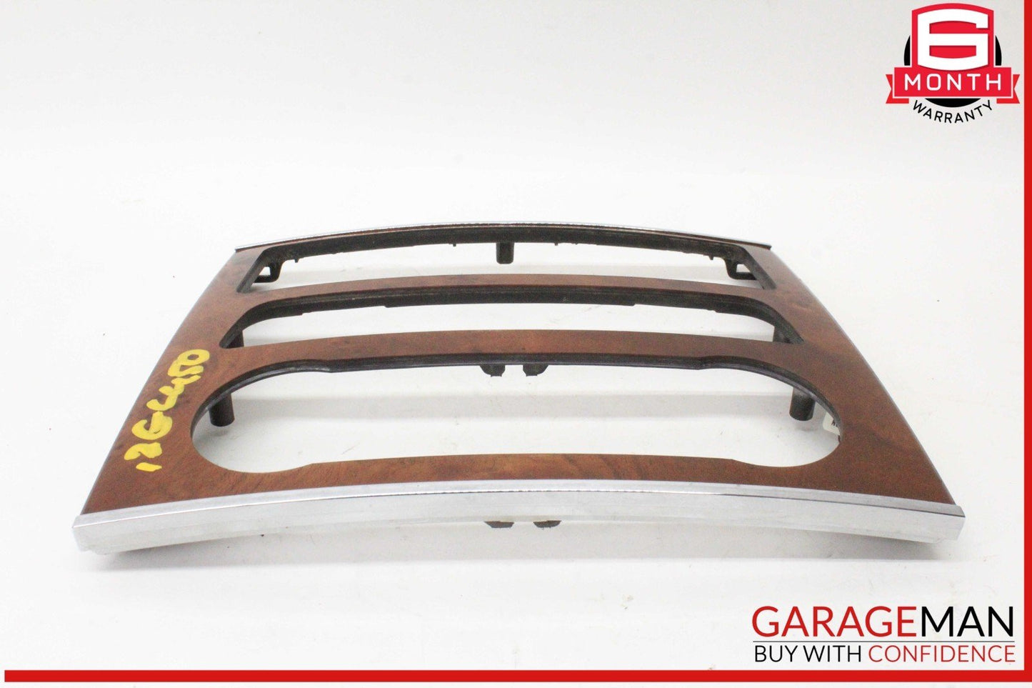 06-12 Mercedes X164 GL450 4MATIC Center Console Control Trim Panel Wood Bezel