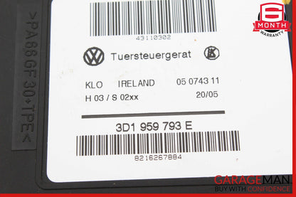 03-10 Porsche Cayenne Turbo Front Left Side Door Window Regulator Motor Unit OEM