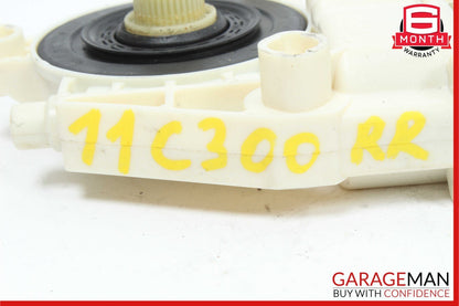08-14 Mercedes W204 C300 4MATIC Rear Right Side Door Window Regulator Motor Unit