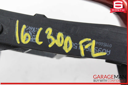 15-20 Mercedes W205 C300 Front Left Driver Side Exterior Door Handle Red OEM