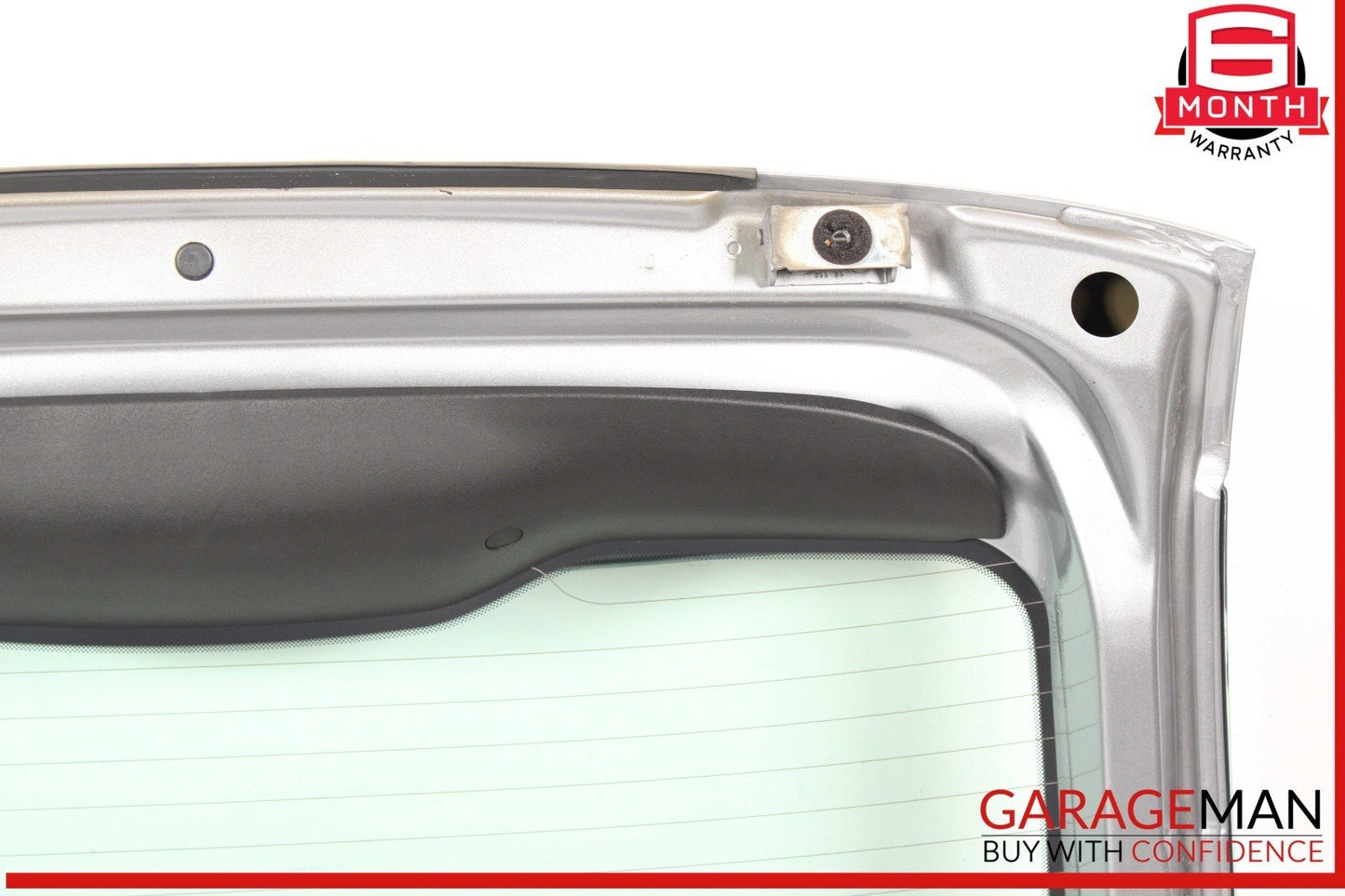 12-17 Fiat 500 Rear Trunk Lid Tailgate Liftgate Shell Gray OEM