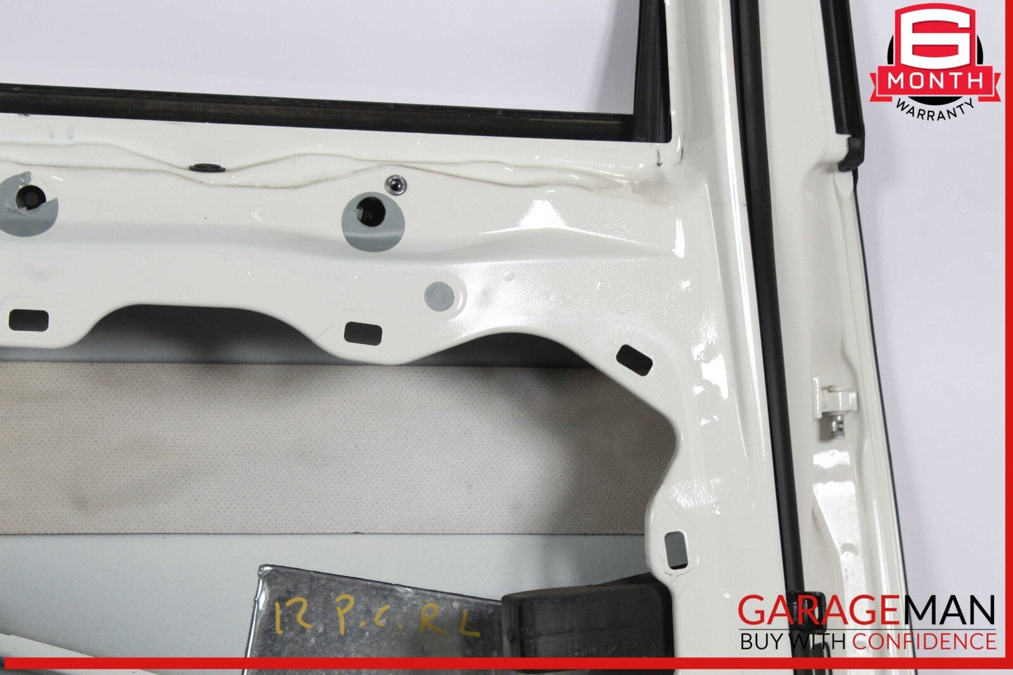 11-18 Porsche Cayenne 958 Rear Left Driver Side Door Shell Assembly OEM