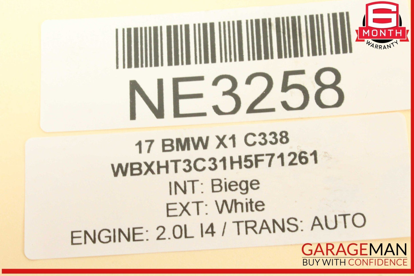 16-22 BMW X1 F48 X2 i3 Rear Right Passenger Side Door Lock Latch Actuator OEM