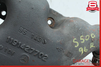 94-99 Mercedes W140 S500 CL500 Right Side Exhaust Manifold Header Pipe OEM