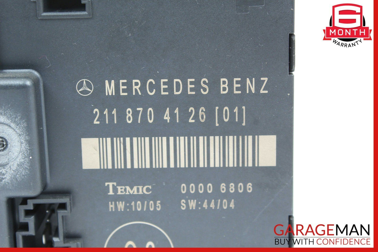 03-09 Mercedes W211 E550 E500 E63 AMG Rear Right Side Door Control Module Unit