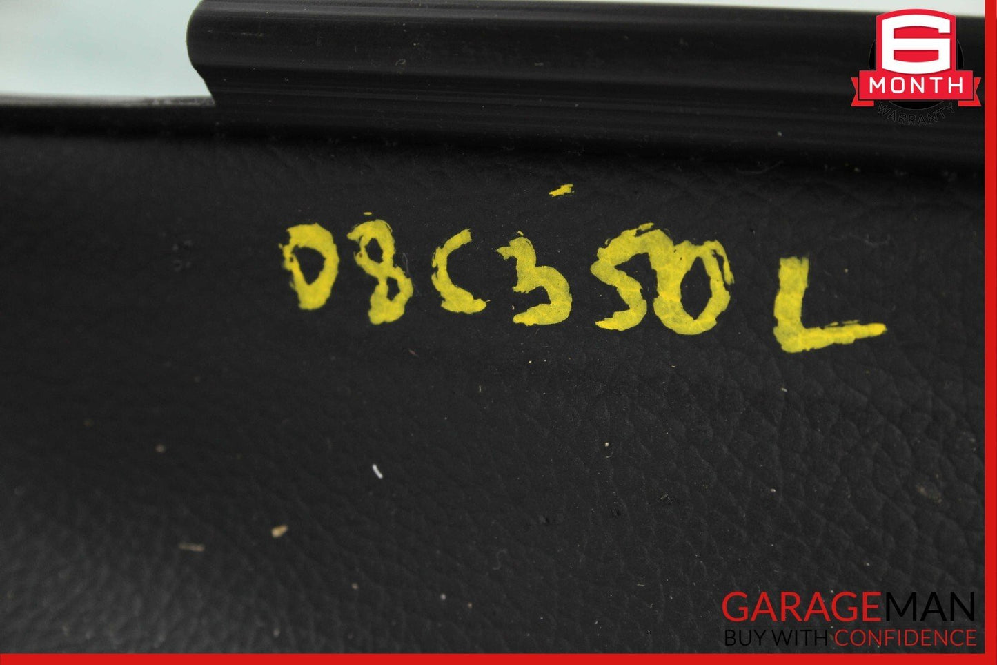 08-14 Mercedes W204 C350 Front Left Driver Side Top Upper Seat Cushion Black OEM