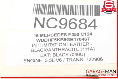 08-17 Mercedes W212 E350 C350 C300 Rear Left / Right Axle CV Half Shaft OEM