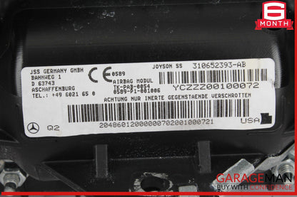 08-15 Mercedes W204 C250 C300 Front Right Passenger Side Dash Airbag