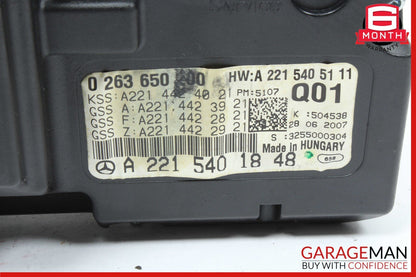 07-10 Mercedes W221 S550 S600 CL550 Instrument Cluster Speedometer OEM