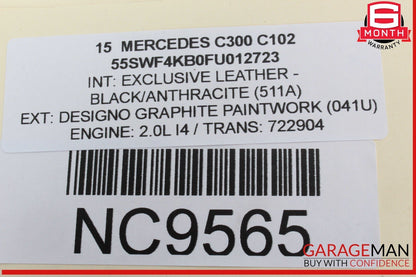 15-18 Mercedes W205 C300 C350e AM/FM CD Player Radio Receiver Module OEM